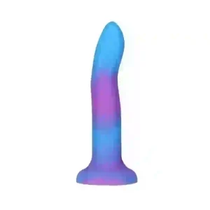 Dildo Addiction Rave 8 Color Morado y Azul