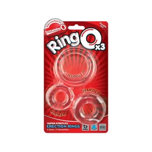 Screaming O RingO Transparentes x3