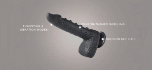 Alger Dildo Honey con Vibración